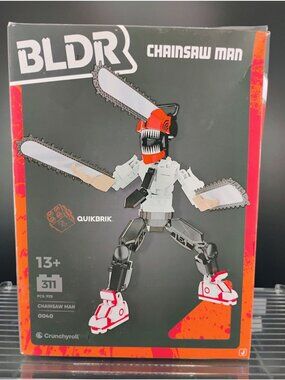 BLDR Chainsaw Man Poseable 311-Piece QuikBrik Figures Set